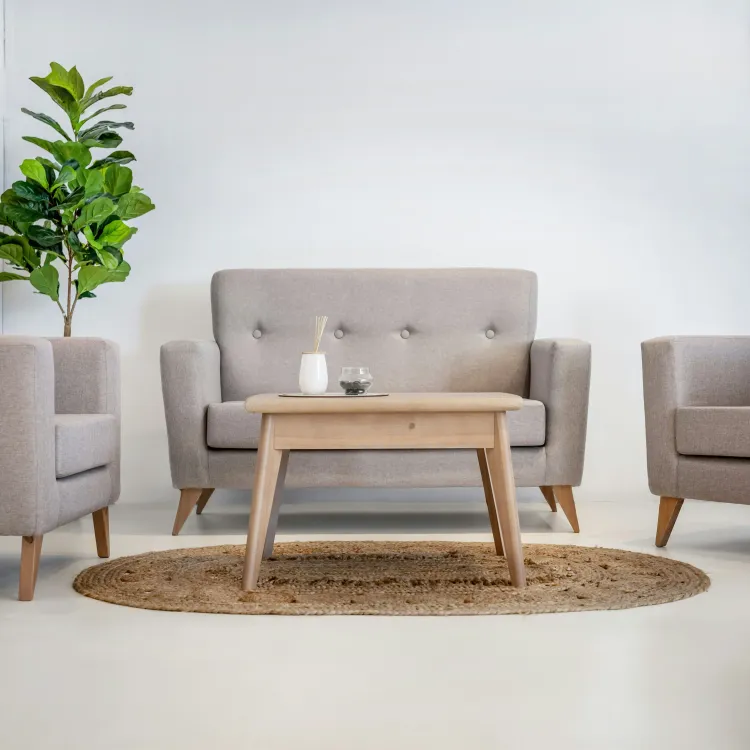 Marble-Top Coffee Table